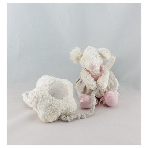Doudou musical souris oscar - souris,