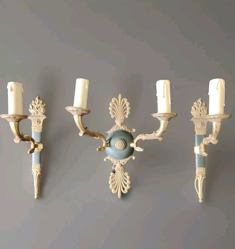 Lot appliques palmettes - appliques,