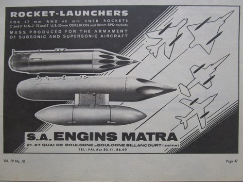1964 pub matra - 7/1964, velizy