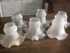 lot de 6 anciennes tulipes en