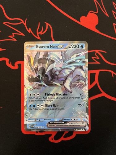 Carte pokémon kyurem noir - pokémon,
