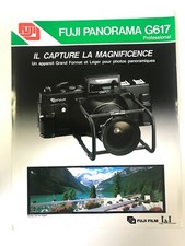 ANCIEN POUR APPAREIL PHOTO NOTICE FUJI G617 PRO  BROCHURE
