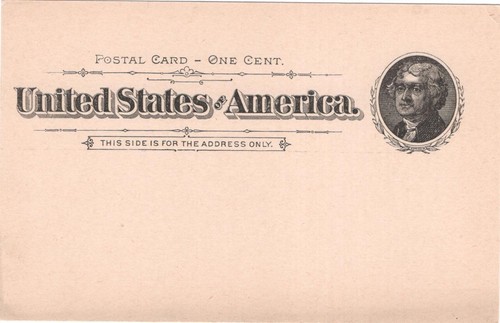 Postal card scott ux12 - postal,