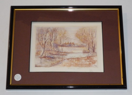 Aquarelle originale vincent - aquarelle, de