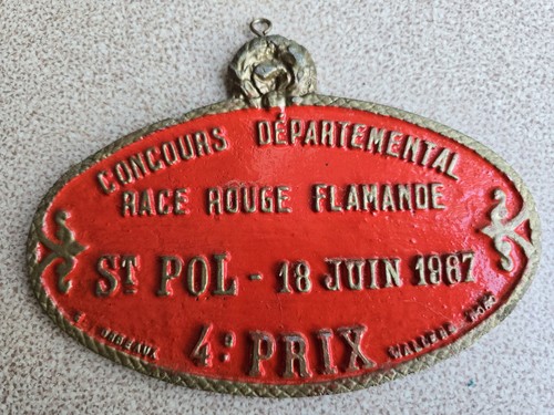 Plaque concours agricole - concours,