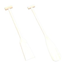 Paddle de canoë en bois Oar de bateau confortable pour la navigation en eau