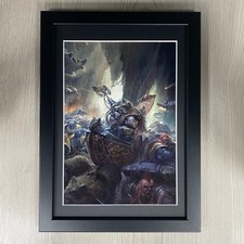 Logan Grimnar Encadré Art Espace Loups,Espace Marines, Warhammer 40K 40,000