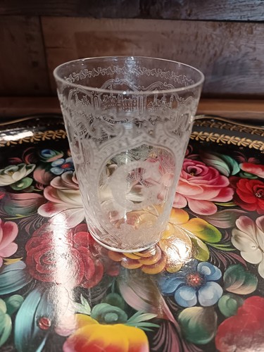 Gobelet ancien cristal - ancien, en