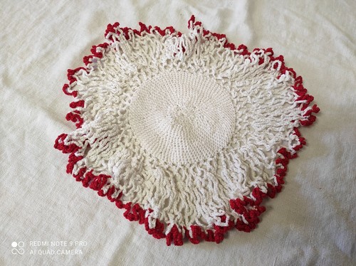 Ancien napperon crochet - en,