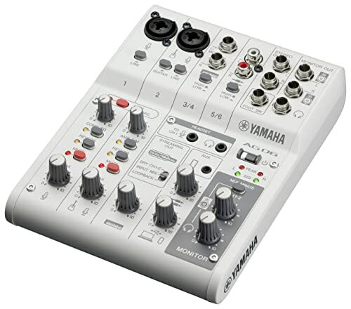 Yamaha ag06mk2 live - yamaha, w