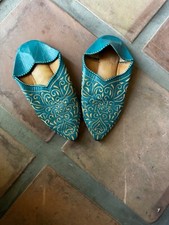 Engraved Moroccan Babouche