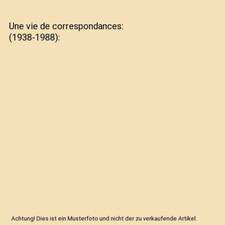 Une vie de correspondances