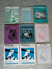 Old 9 Piano Duet Sheet Music