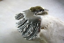 Bague Biker Adler Pour Femmes