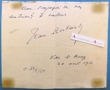 ● Jean ROSTAND 1950 Ville