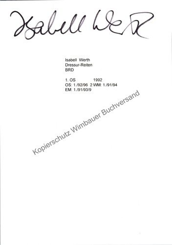 Original autograph isabell - autograph,