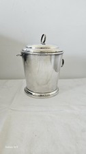 Seau à glaçons ancien en métal argenté PRODoux – Vintage ice
