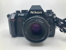 Nikon F-501 – Reflex argentique autofocus – Objectif AF Nikkor  50 mm f/1.8