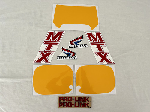Honda mtx rouge stickers - 85,