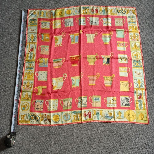 Foulard gucci soie motif - en,