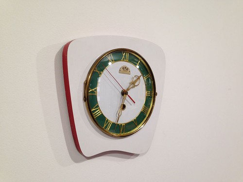 Horloge pendule formica blanc - pendule,