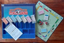 Monopoly De Luxe 1988 Complet Reconditionné Bon Etat