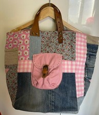 Sac a mains Pomponette Tissus et cuirs 