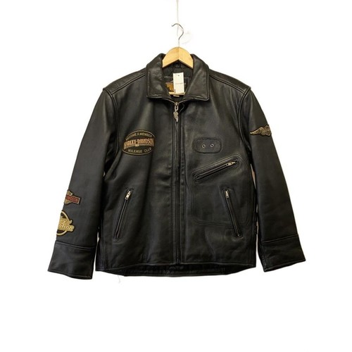 Veste cuir harley davidson - en,