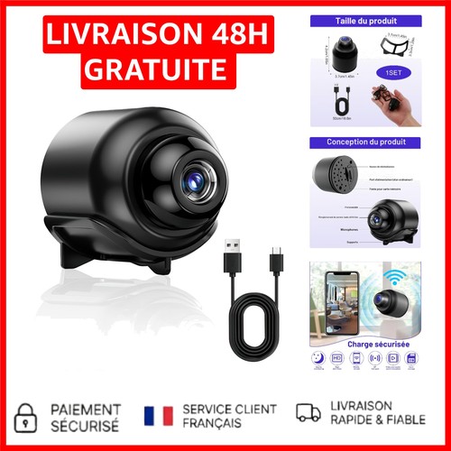 Caméra mini discrète 1080p - 1080p,