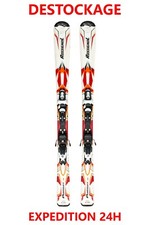 ski occasion enfant ROSSIGNOL "PURSUIT" taille: 100 cm = 1 mètre + fixations