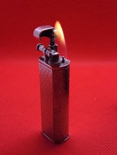 Superbe briquet DUNHILL Sylphide argent massif Fonctionne tient la charge