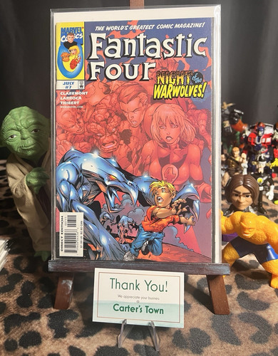 Marvel comics fantastic - fantastic, four