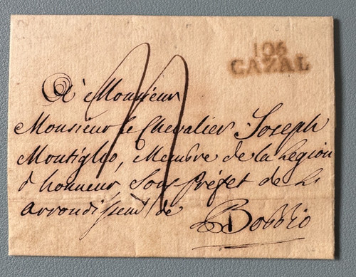 1er empire lettre de cazal - 1er,