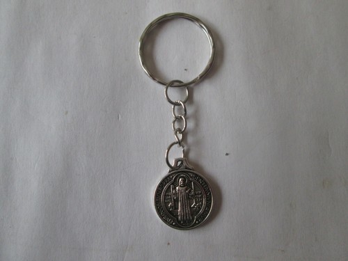 Porte cle medaille argenté - porte,
