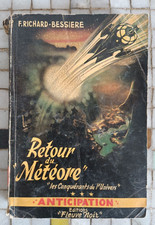 Fleuve Noir Fusée Anticipation Fusée Richard-Bessière Retour du météore 3 CAV