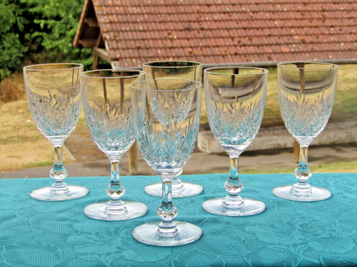 Verres eau cristal de - verres,