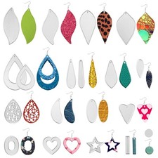 16 Pièce Boucle D'oreille Matrices de Coupe Dies Decoupe pour Scrapbooking Al...
