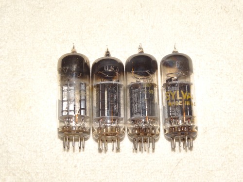 6cs7 sylvania tubes black - 6cs7,