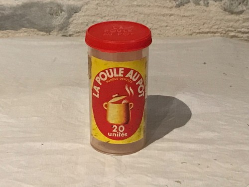 Ancienne boîte publicitaire