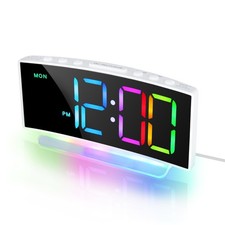 Réveil Numérique avec 8 RGB