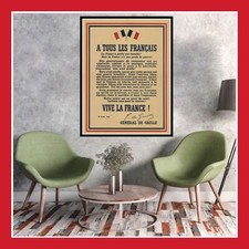 REPRO AFFICHE TOILE COTON