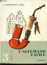 L'allemand facile seconde langue classe de troisième. - J.Chassar