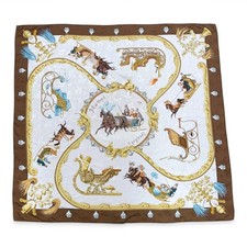 Foulard en soie Hermes Carré