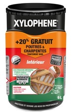 Traitement bois insecticide anti termites poutres et charpentes 5L XYLOPHENE