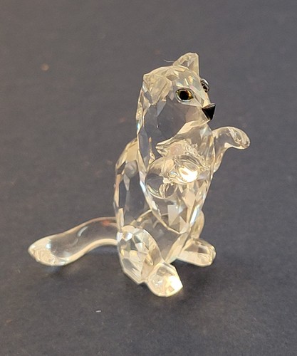 Swarovski crystal cat - swarovski,