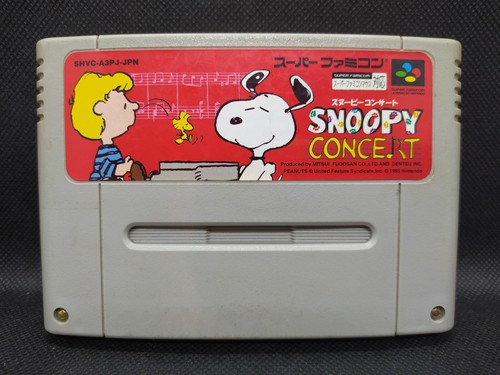 Snoopy concert super famicom - super,
