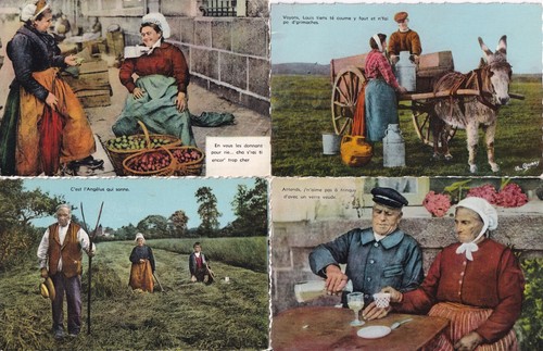 Lot cartes postales - 4,