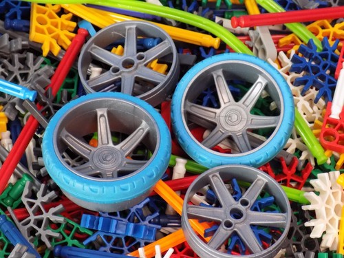 Nex 500 piece mixed - k'nex,