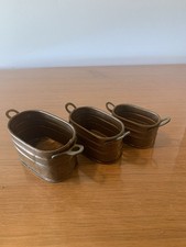 Lot de tous petits cache-pots