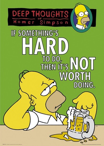 The simpsons beer affiche - the,